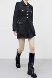 Antio Tweed Jacket + Tweed Shorts Set