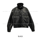 Betty Washed High Neck Buckle Mustang