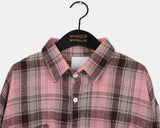 Stu Strawberry Chocolate Latte Pink Check Shirt