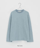 Bodel Fleece Stripe Long Sleeve Tee