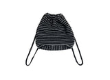 Popo Stripe Fluffy Backpack