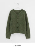 Hiyan Bokashi Round Knit Cardigan