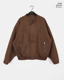 Mober Suede Blouson Jacket Jumper