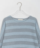 Nutim stripe over knit