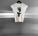 Rosent Rose Knit Top
