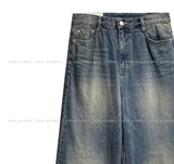 Benny loose wide denim pants