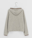 Comdero color matching fleece brushed hoodie