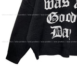 (UNISEX) Bay Lettering Oversized Fit Heavy Knitwear