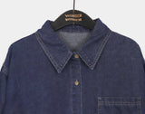 Menon Boxy Pocket Denim Shirt