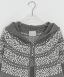 Kakken Nordic Hood Knit Zip-Up