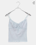 Kulem Lace Shirring Ribbon Sleeveless