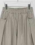 [Unisex] Cruhi Keyring Banding Balloon Wide Pants