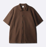 Crochet Short Sleeve Knit Shirt