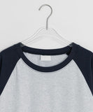 [Unisex] Teln Raglan Overfit Long Sleeve Tee