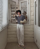 Howes One-Tuck Wide Slacks