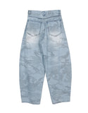 Dia Camo Brush Denim Pants