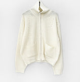 Rao High-neck Knitwear Zip-up