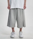 One Tuck Jersey Bermuda Shorts