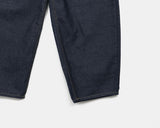 DB Studded Chin Pocket Balloon Fit Wide Denim Long Pants