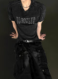 Pigment V-neck Brooklyn Muscle Fit Short Sleeve