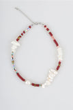 ethnic gemstone necklace