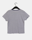 Tonm Stripe Short Sleeve T-shirt