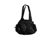 Kane Vintage Heart Leather Shoulder Bag