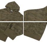 Bellos Camo Hood Zip-Up