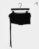 Into Wool Tiered Frill Wrap Skirt