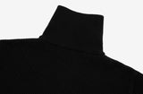 Leon high-neck zip-up cardigan