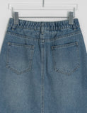 Beamtrue Summer Denim Long Skirt