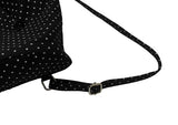 Guwon Dot Polka Dot Mini Canvas Backpack