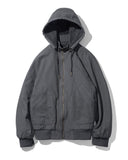 3WAY WASHED BOA HOODIE JACKET