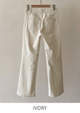 Verjus semi-straight fit cotton pants
