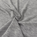 Stretchy Span Slim Fit Elbow Length T-shirt