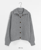 Nitay Collar Button Wool Cardigan