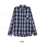 (UNISEX) Spreading Bold Checkered Shirt