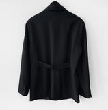 Ozu Back Belt Oversized Jacket