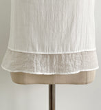 Mully Chiffon Layered Bustier Blouse