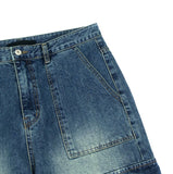 Fertig Blue Teen Cargo Denim Jeans