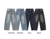 Dian Pocket Washed Denim Pants