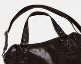 Horu Cross Leather Shoulder Bag