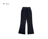 Runho Banding Back Pocket Bootcut Pants