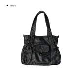 Appen Big Vintage Leather Bobusang Shoulder Bag