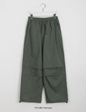 [unisex] Kidin string banding parachute pants