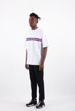 Heavy Overfit Wide 3 Color Line Logo