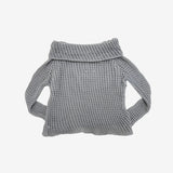 Vininto net off-shoulder knitwear
