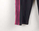 Lat tape line color matching wide training pants