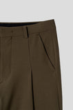 Rude wide pin tuck slacks