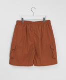 [Unisex] Hebly Nylon Banding Cargo Bermuda Pants
